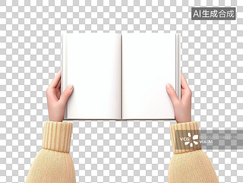 【AI数字艺术】书本画册样机模板图片素材