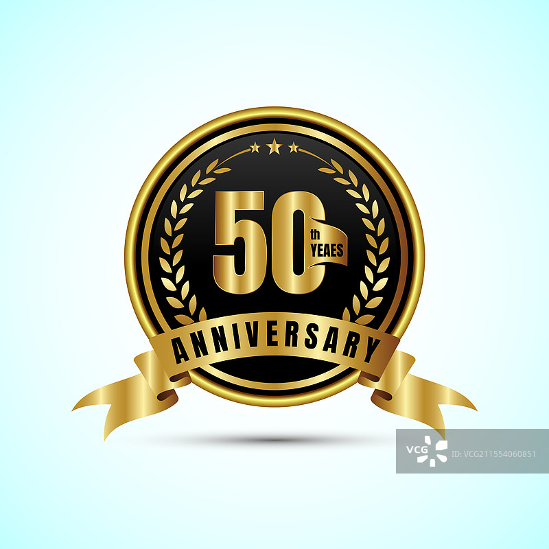 50周年纪念图标logo设计生日图片素材