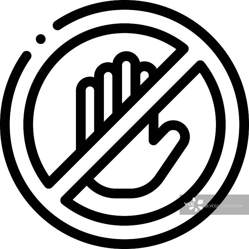 无旅行图标，细线条风格设计图片素材