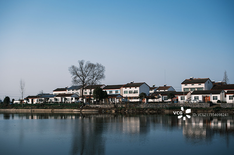 湖北宜城市郑集镇蒋湾村图片素材