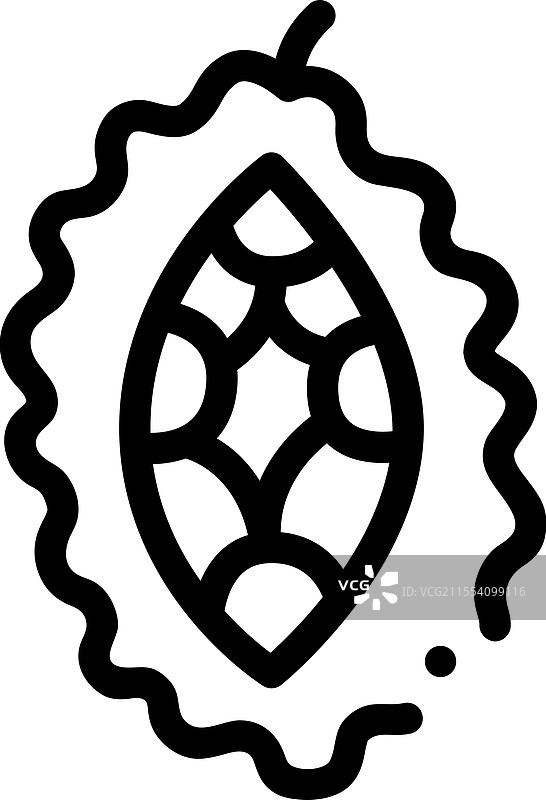 Mompox图标，细线条风格设计，独立于背景图片素材