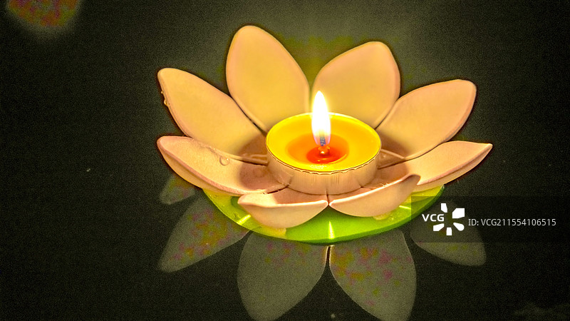 莲花灯图片素材