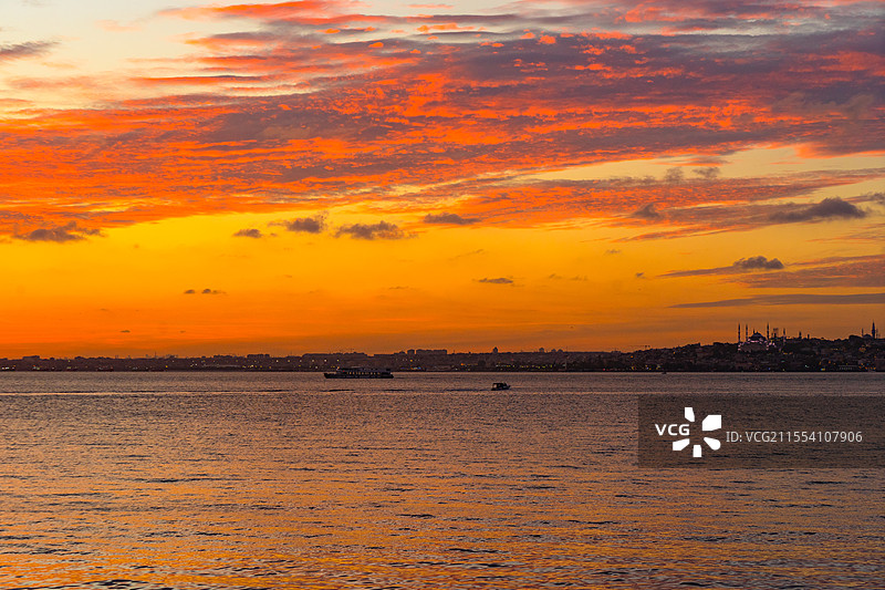 海边日落图片素材