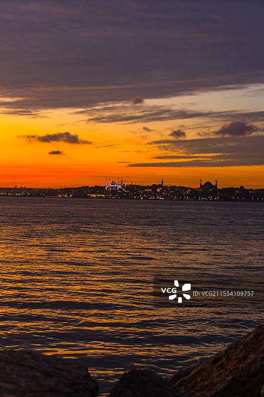 海边日落图片素材