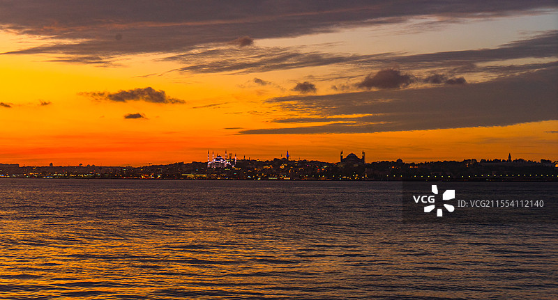 海边日落图片素材