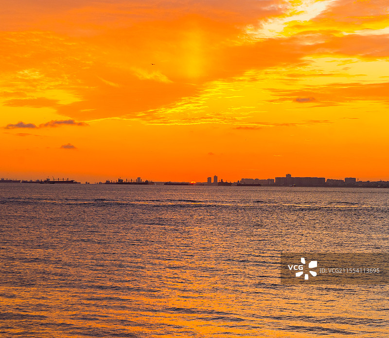 海边日落图片素材