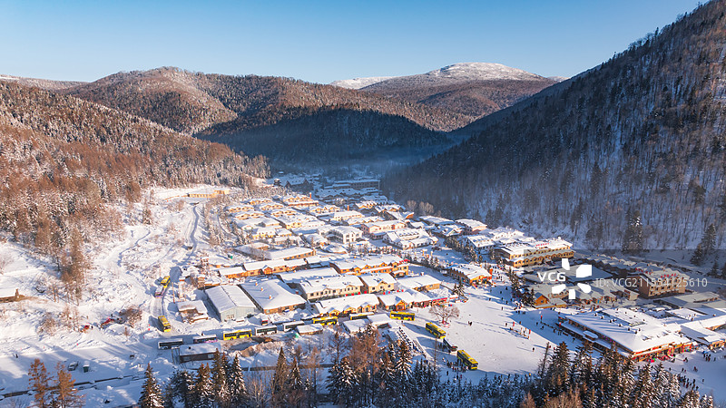 雪乡国家森林公园图片素材