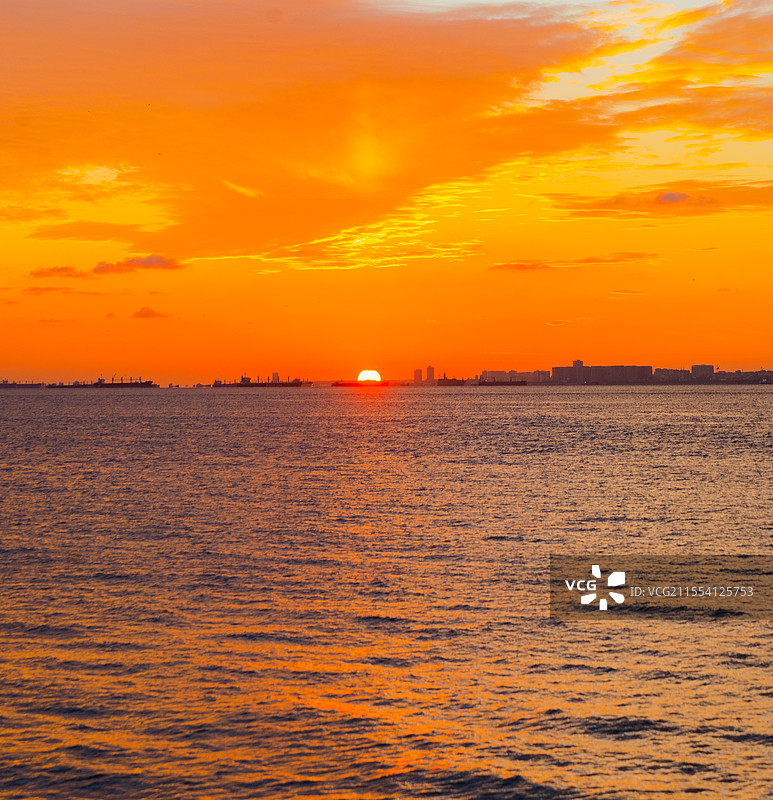 海边日落图片素材