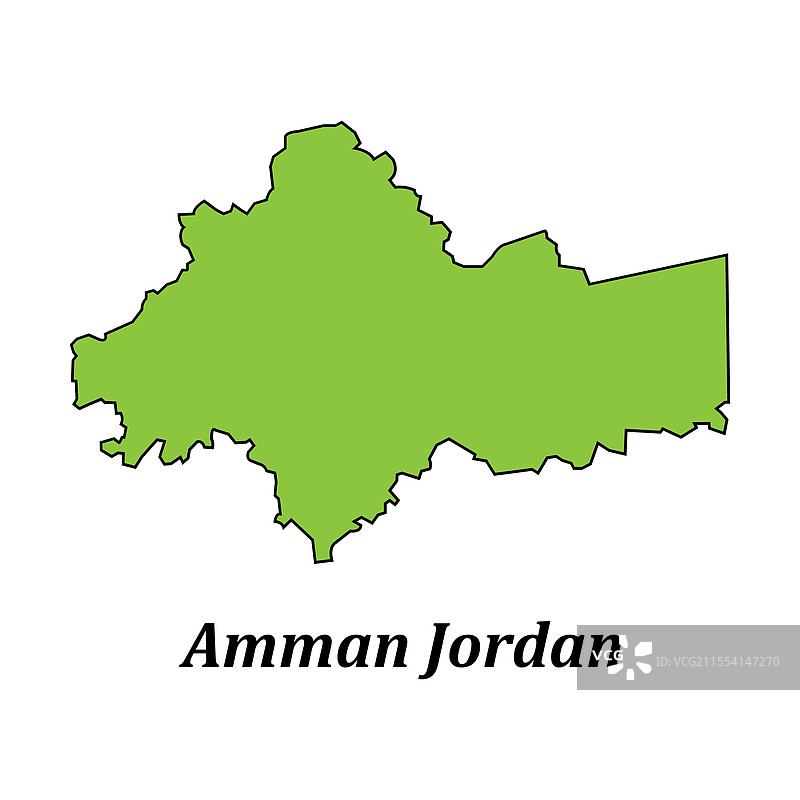 约旦首都安曼的地图设计图片素材