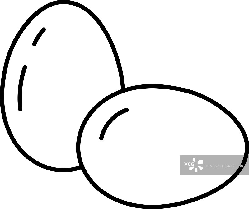 面条图标 - 鸡蛋图片素材