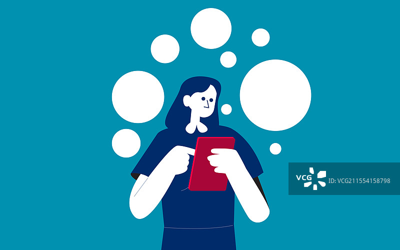 一个人正在查看计划中的任务顺序图片素材