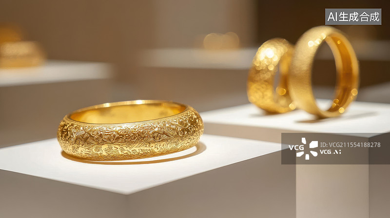 【AI数字艺术】优雅与奢华的珠宝展示图片素材