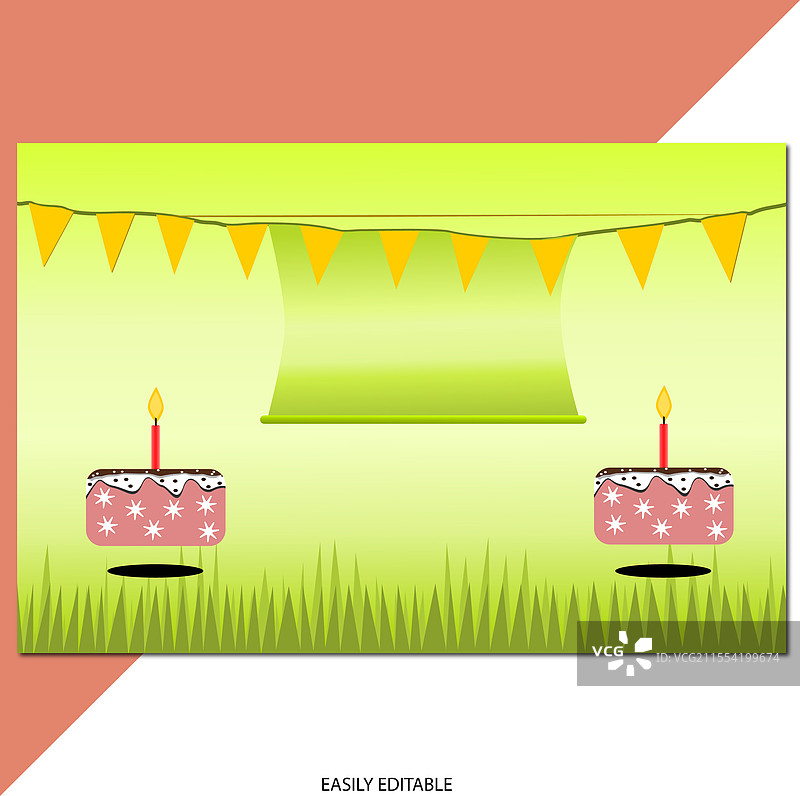 极简主义生日庆祝背景图片素材