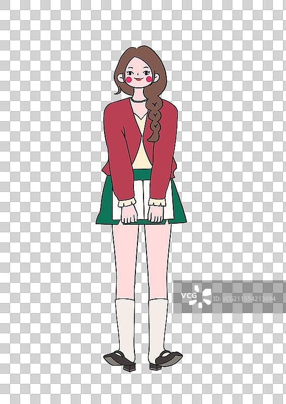 一个女孩子独处时光图片素材