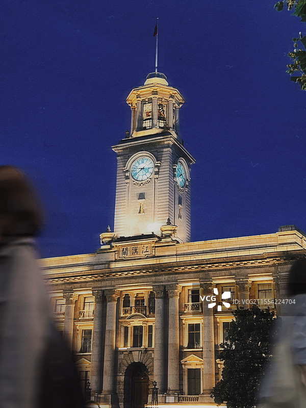 江汉关钟楼图片素材