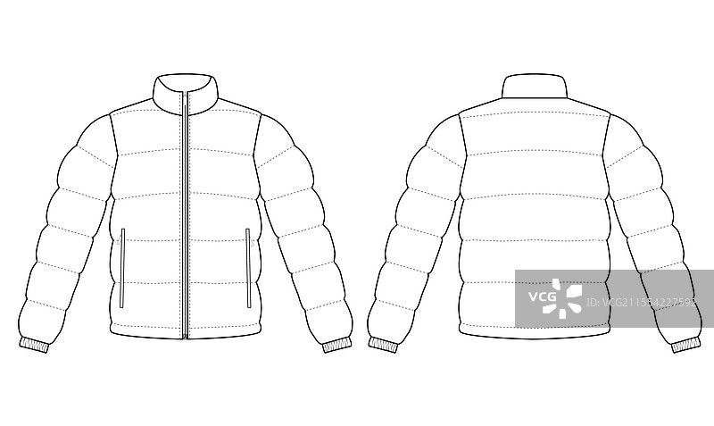 女性晚宴合身的燕尾服西装外套插图图片素材