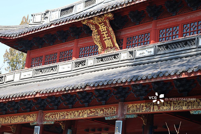 岳王庙图片素材