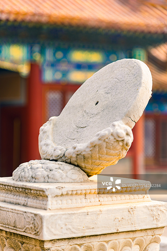 故宫的日晷图片素材