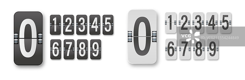 机械时刻表记分板信息板图片素材