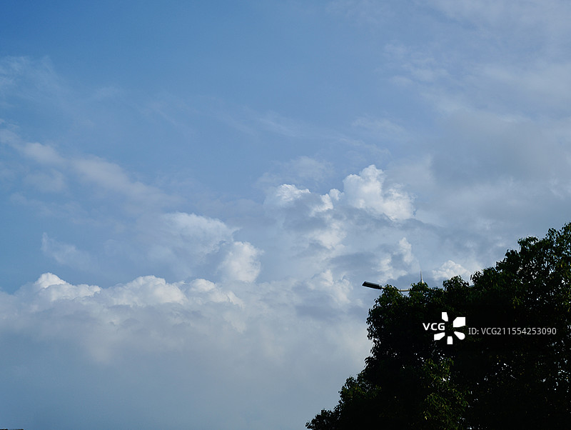 蓝天白云图片素材