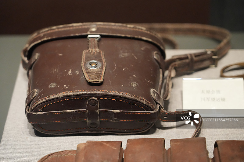 太原会战川军用望远镜桶图片素材