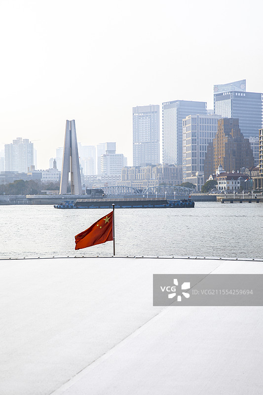 上海外滩陆家嘴建筑群图片素材