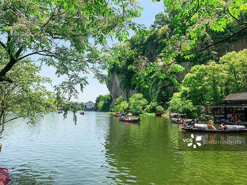 绍兴东湖图片素材