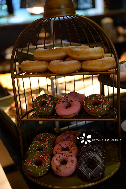 江苏淮安：五星酒店自助餐厅里的美食图片素材
