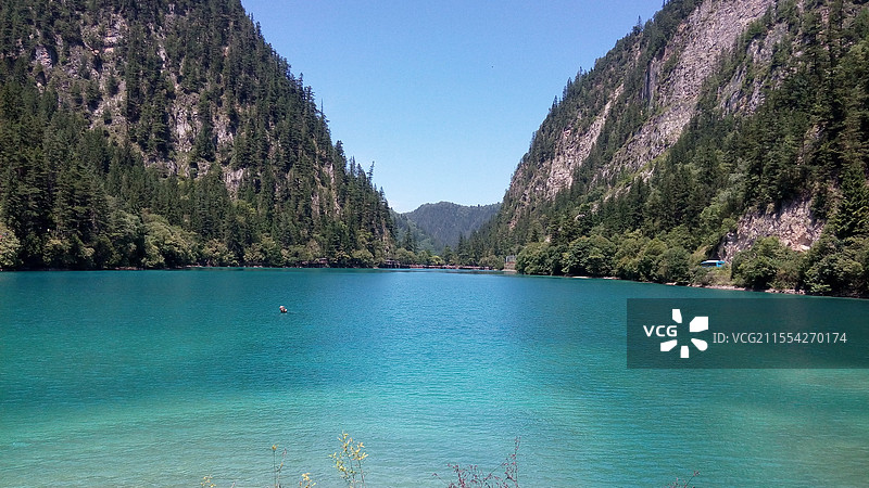 2016年拍摄，地震前的九寨沟景色图片素材