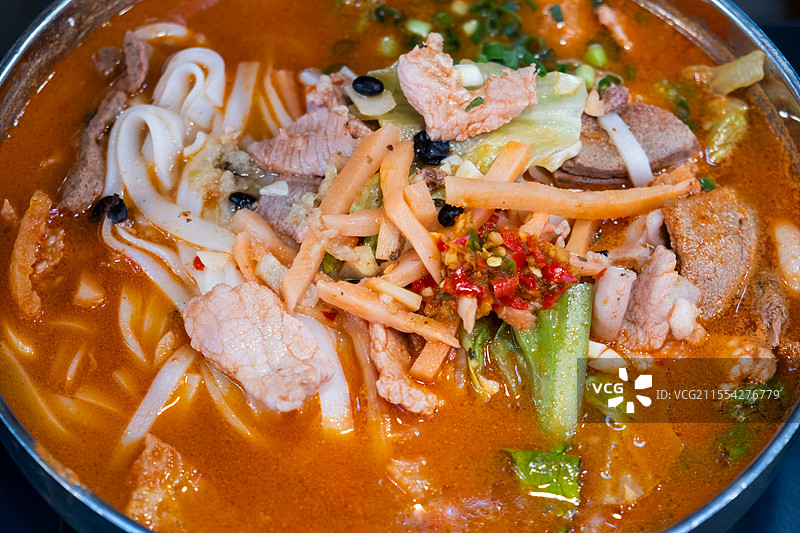 广西南宁猪杂老友粉图片素材