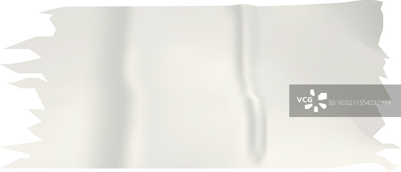 逼真的皱纹透明胶带片图片素材