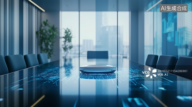 【AI数字艺术】实时转录与分析会议内容图片素材