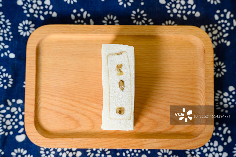 传统糕点桃片糕图片素材