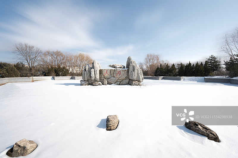 庆阳·天湖公园图片素材