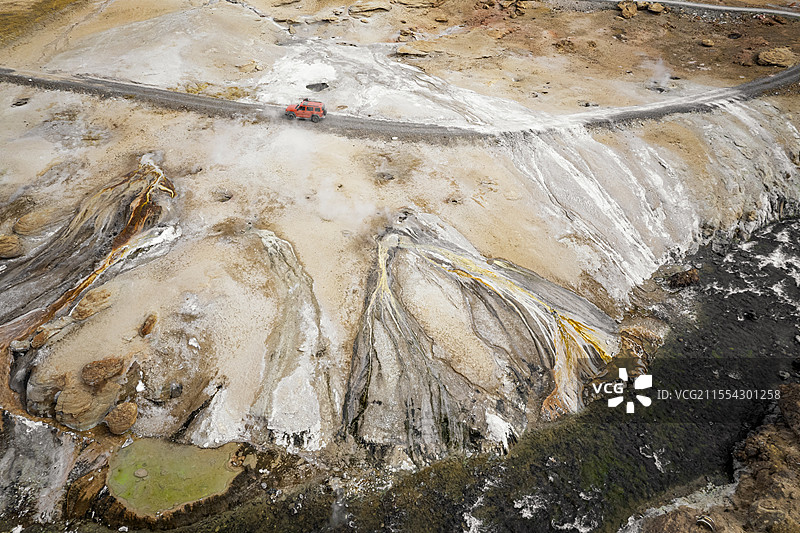 西藏达格架温泉图片素材