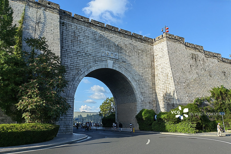 南京城墙中华东门图片素材