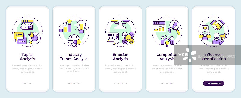 社交聆听功能的移动应用入门指南图片素材