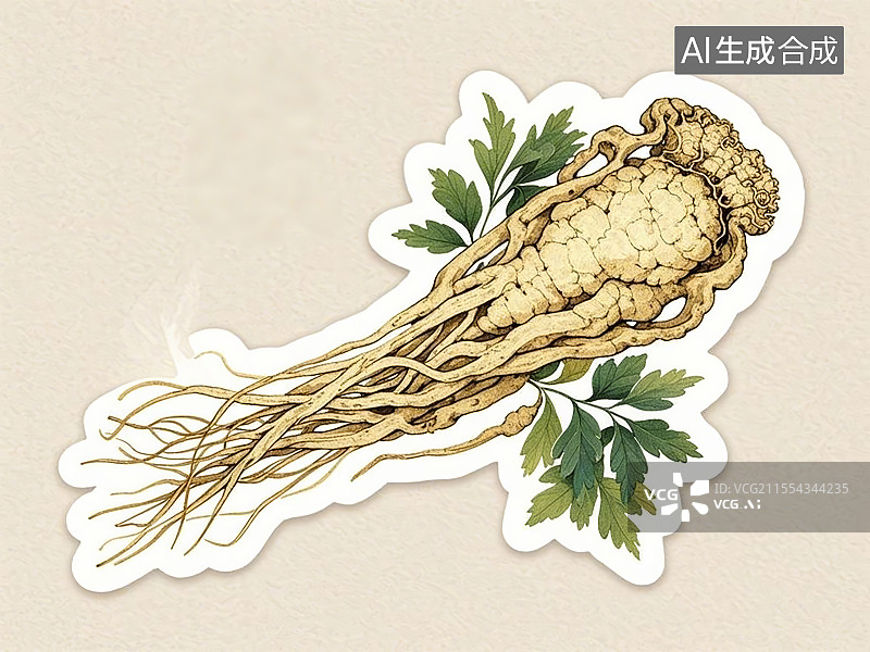 【AI数字艺术】中药材当归图片素材