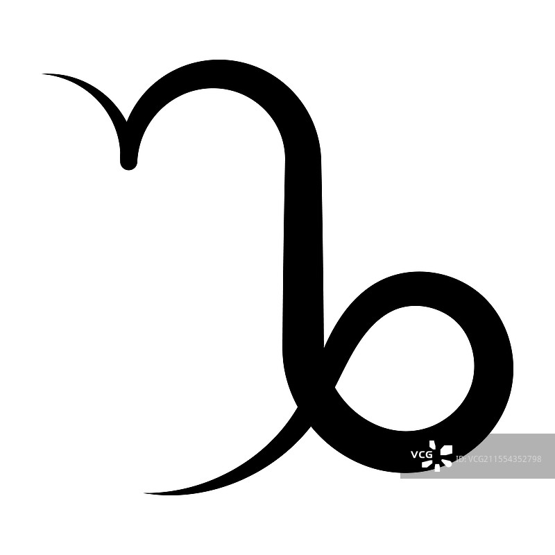 摩羯座星座符号 摩羯座星座图片素材