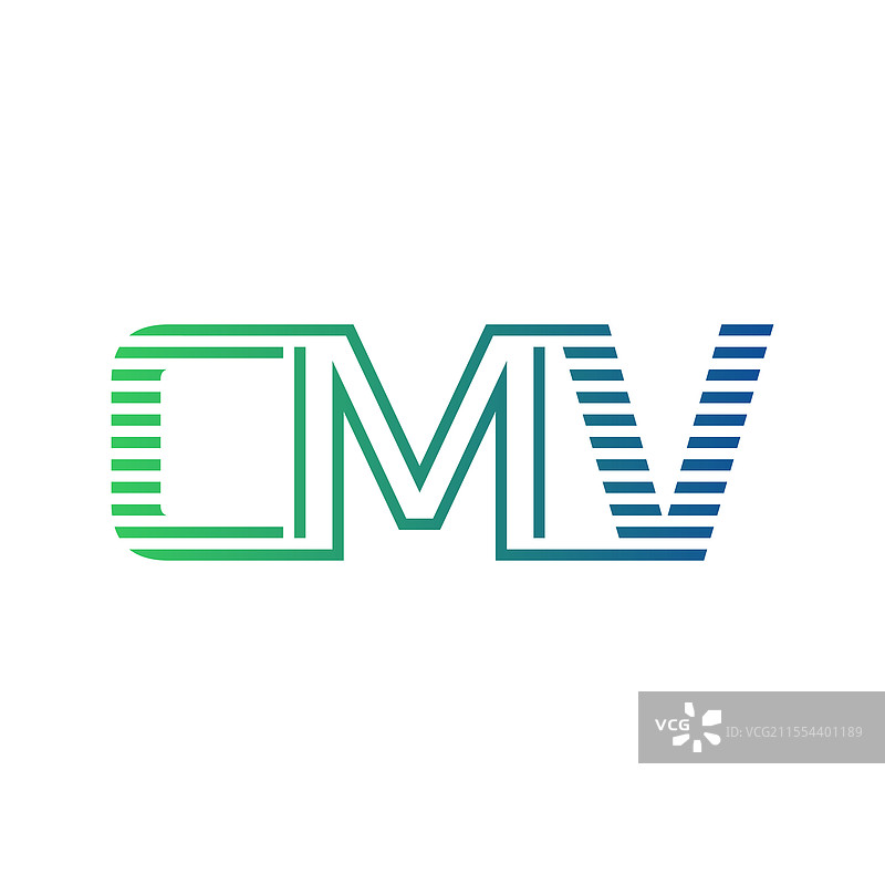 现代CMV标志设计，字母CMV，极简风格图片素材