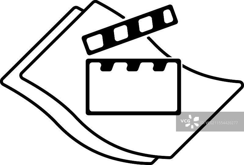 电影剧本图标图片素材