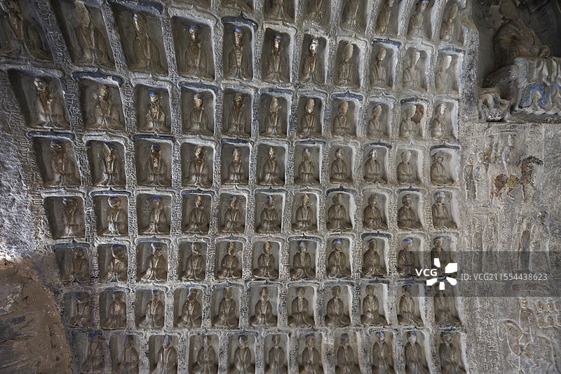 山西乡宁县千佛洞图片素材