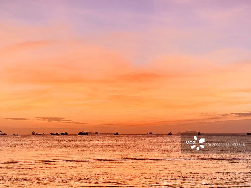 三亚湾橘子海图片素材