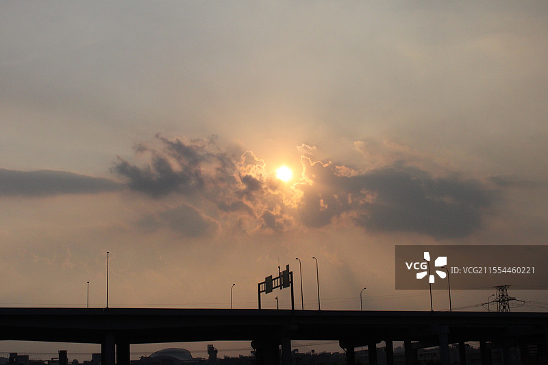 城市天空图片素材