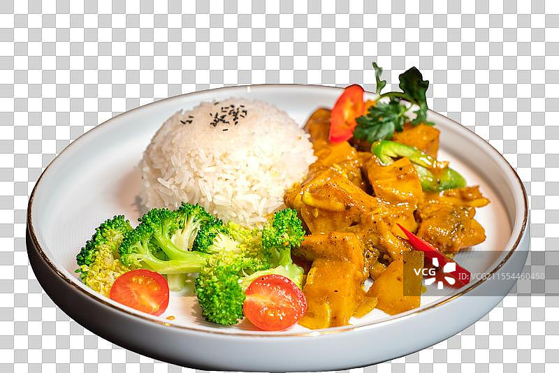 咖喱牛肉饭图片素材