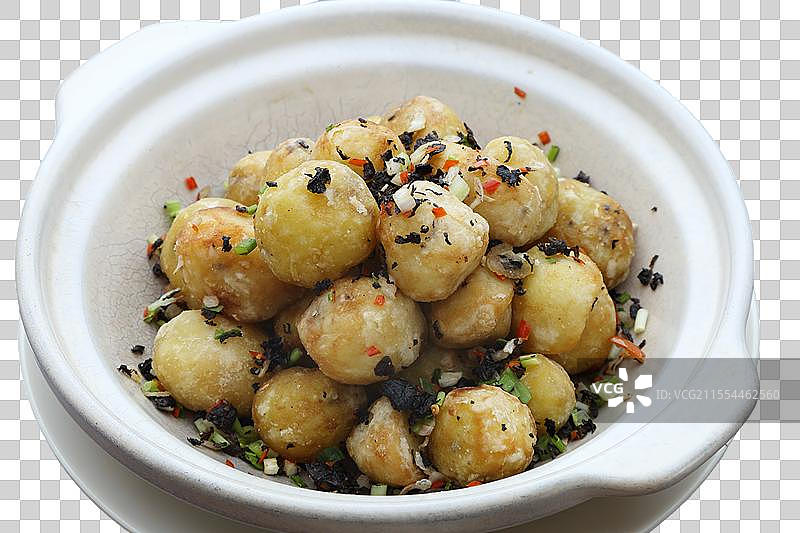 干锅土豆丸子图片素材