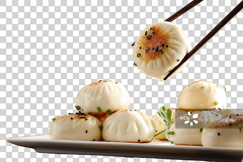 美味水煎包图片素材