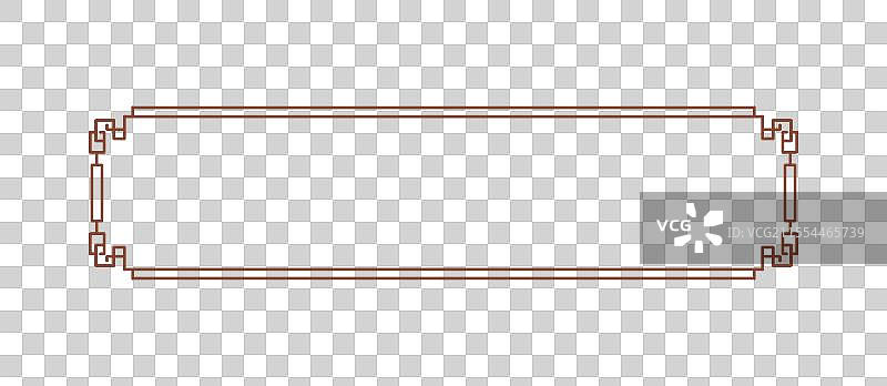 中国传统文化古典国风边框装饰插画元素图片素材