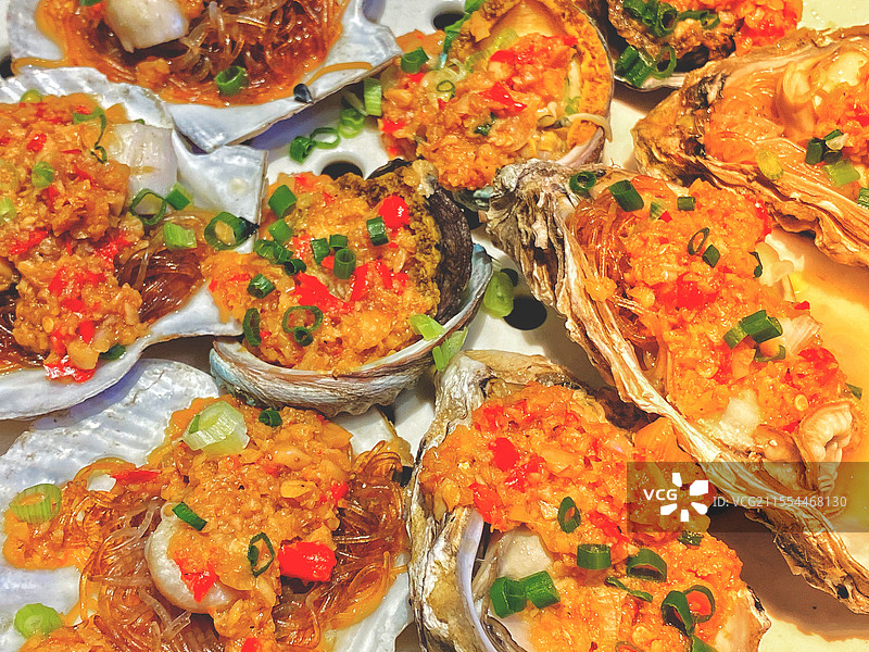 蒸汽海鲜美食图图片素材