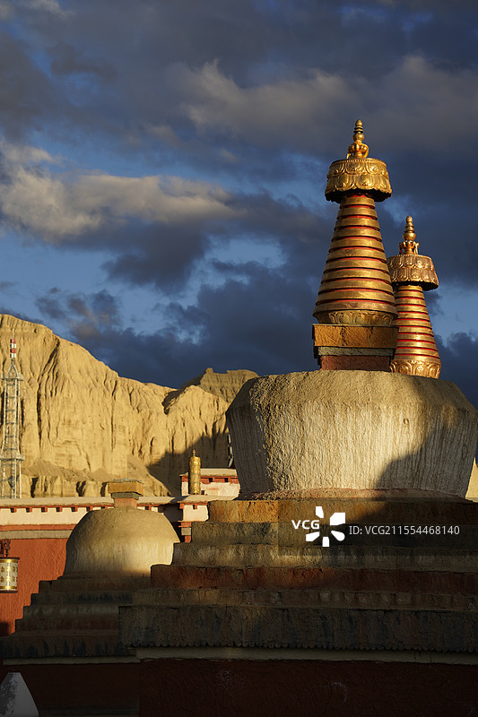 西藏阿里札达-托林寺图片素材